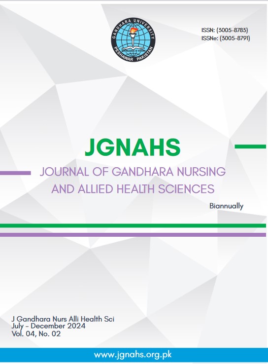 					View Vol. 4 No. 2 (2024): JGNAHS (July - December 2024)
				