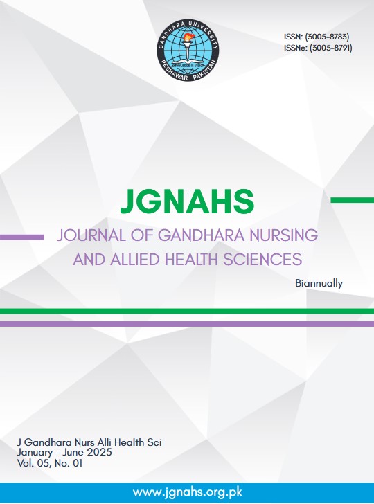 					View Vol. 5 No. 1 (2025): Vol. 5 No. 1 (2025): JGNAHS (January - June 2025)
				